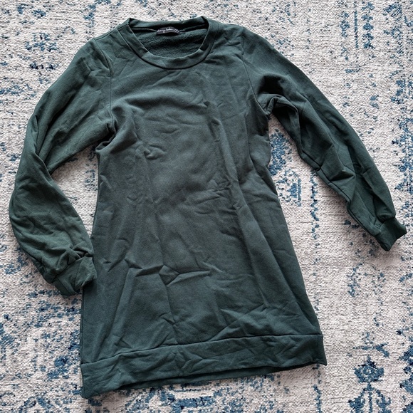 Cozy sweatshirt tunic made in Montreal - Picture 2 of 6